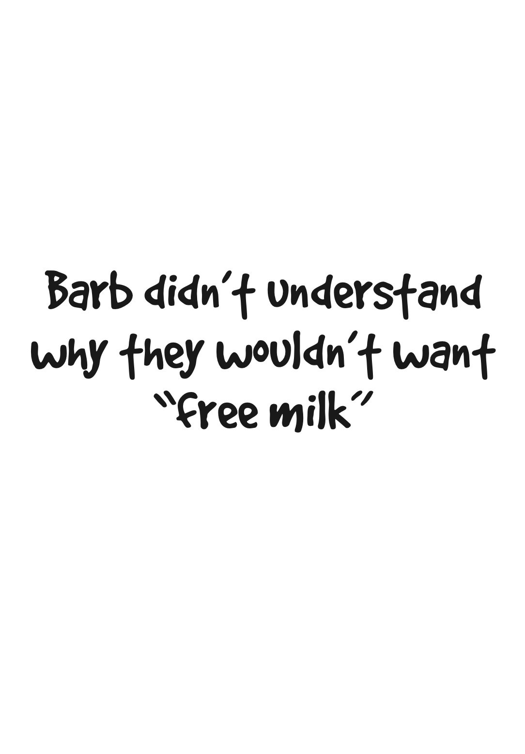 Free Milk