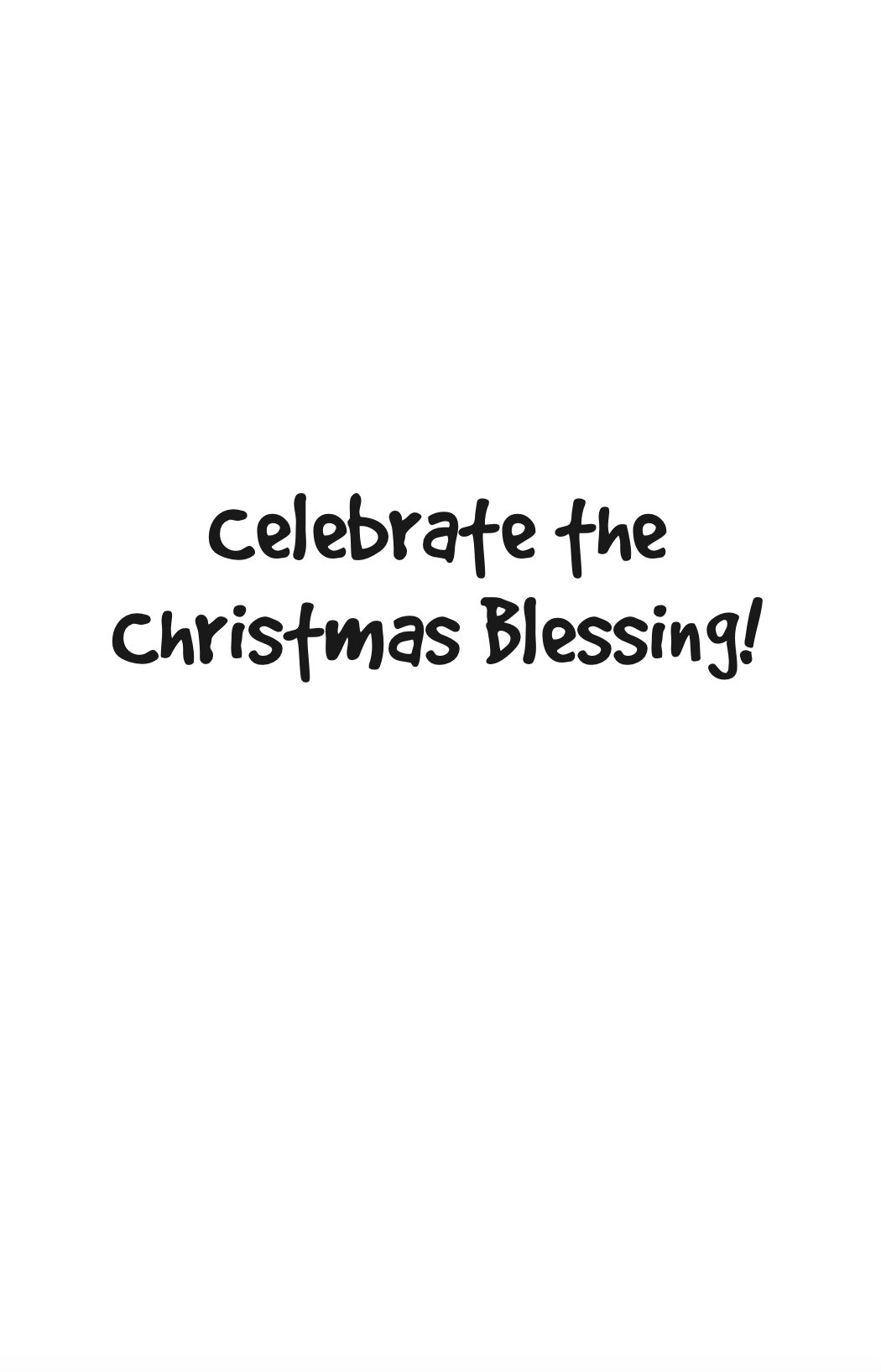 Christmas Blessing